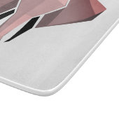 Geometrie Elephant Head Glass Schneidebrett (Ecke)