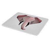 Geometrie Elephant Head Glass Schneidebrett (Ecke)