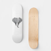 Geometrie Elephant Head Skateboard (Vorderseite)