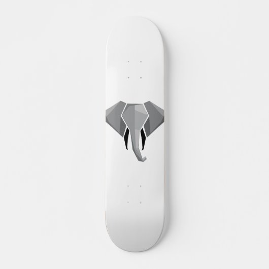 Geometrie Elephant Head Skateboard (Vorne)