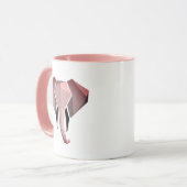 Geometrie Elephant Head Tasse (Vorderseite Links)