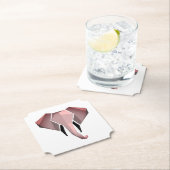 Geometrie Elephant Head Untersetzer (Vor Ort)