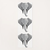 Geometrie Elephant Head Yogamatte (Vorderseite)
