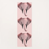 Geometrie Elephant Head Yogamatte (Vorderseite)