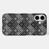 Geometrie Ethno-Patchwork Case-Mate iPhone Hülle (Rückseite (Horizontal))