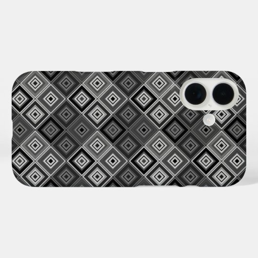Geometrie Ethno-Patchwork Case-Mate iPhone Hülle (Rückseite (Horizontal))