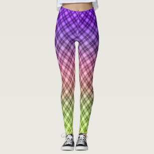 Geometrie, Farbverlauf, Ombre Leggings
