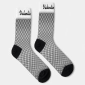 Geometrie, Farbverlauf, Ombre Socks Socken (Rechts)