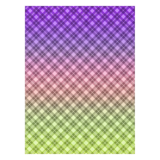 Geometrie, Farbverlauf, Ombre Tischdecke (Vorderseite)