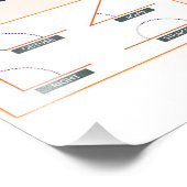 Geometrie Fotodruck (Ecke)