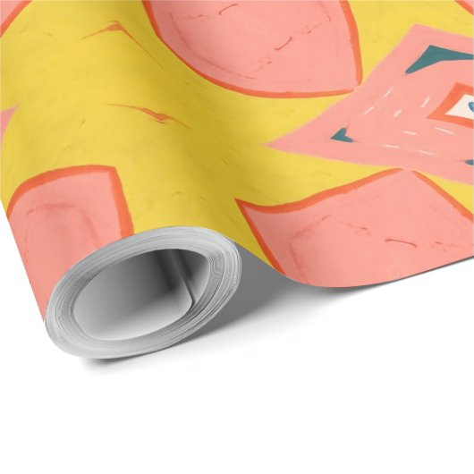 Geometrie Geschenkpapier (Rolleneckpunkt)