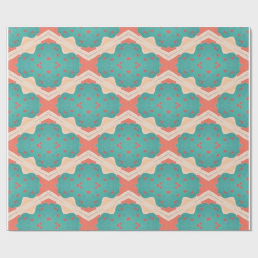 Geometrie Geschenkpapier (Flach)