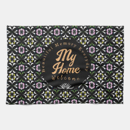 Geometrie Geschirrtuch