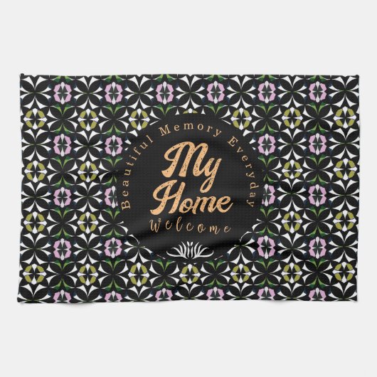 Geometrie Geschirrtuch (Horizontal)