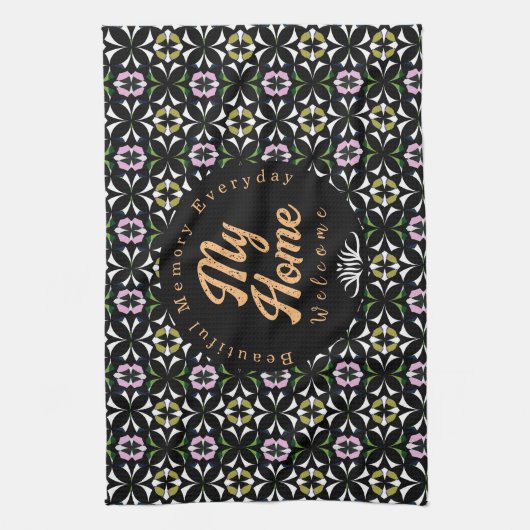 Geometrie Geschirrtuch (Vertikal)