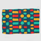 Geometrie Golfhandtuch (Horizontal)