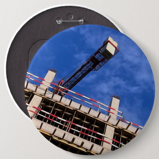 Geometrie in der Luft Button (Vorne & Hinten)