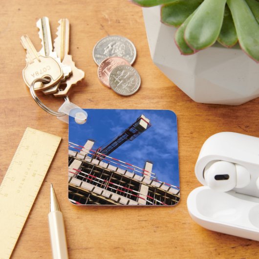 Geometrie in der Luft Schlüsselanhänger (Schreibtisch)