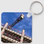 Geometrie in der Luft Schlüsselanhänger (Rückseite)