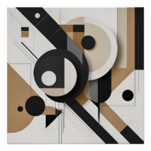 Geometrie in Harmonie Poster