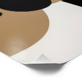 Geometrie in Harmonie Poster (Ecke)