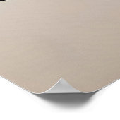 Geometrie in Harmonie Poster (Ecke)