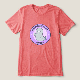 Geometrie ist mein Winkel Tri-Blend Shirt