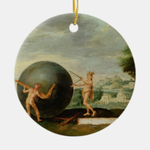 Geometrie Keramikornament