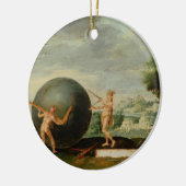 Geometrie Keramikornament (Links)