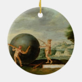 Geometrie Keramikornament (Hinten)