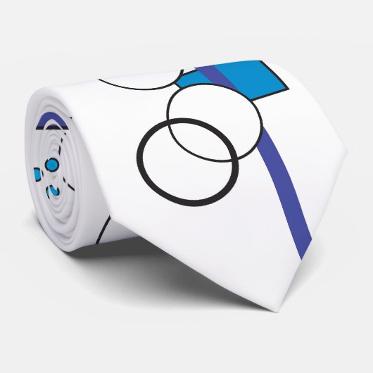 Geometrie Krawatte (Gerollt)