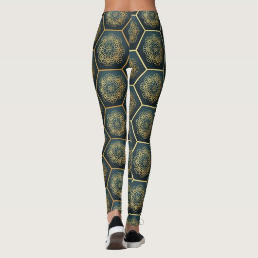 Geometrie Leggings (Rückseite)
