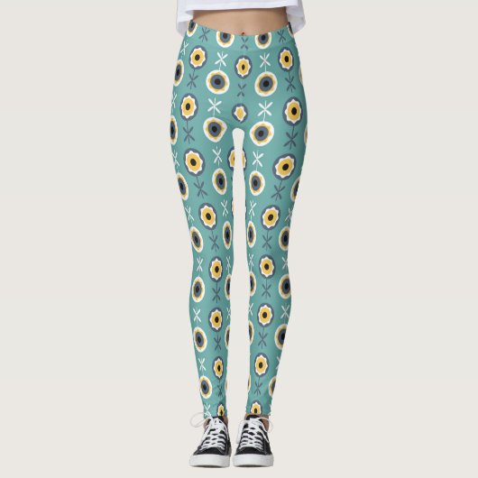 Geometrie Leggings (Vorderseite)