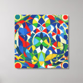 Geometrie Leinwanddruck (Vorderseite)