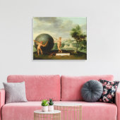 Geometrie Leinwanddruck (Insitu (Wohnzimmer))