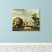 Geometrie Leinwanddruck (Insitu (Holzboden))