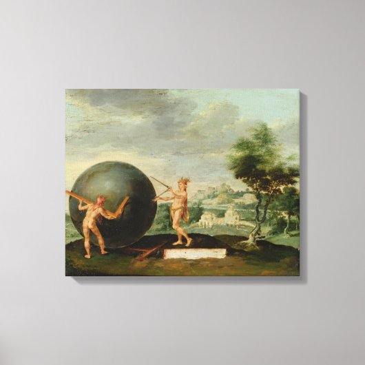 Geometrie Leinwanddruck (Vorderseite)