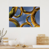 Geometrie-Lektion Poster (Küche)