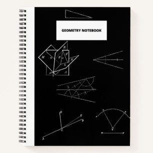 GEOMETRIE LINIEN NOTEBOOK NOTIZBLOCK