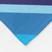 Geometrie mit monogramm Fleece Blanket (Ecke)