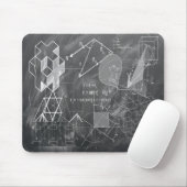 Geometrie Mousepad (Mit Mouse)