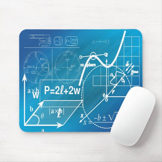 Geometrie Mousepad (Mit Mouse)