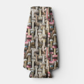 Geometrie-Muster Flaschenkühler (Vorderseite)