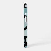 Geometrie-Muster iPhone 16 Hülle (Linke Seite)
