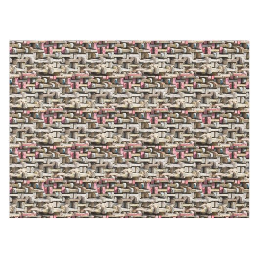 Geometrie-Muster Tischdecke (Vorderseite (Horizontal))