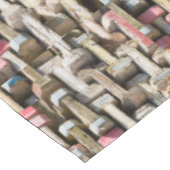 Geometrie-Muster Tischdecke (Schrägansicht)