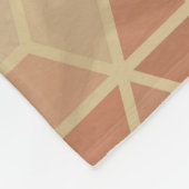Geometrie nach hinten: Nahtloses Design Fleecedecke (Ecke)