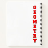 Geometrie Notizblock (Rückseite)