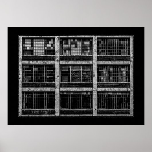 Geometrie Nr. 15 mit Grenze Poster (Vorne)