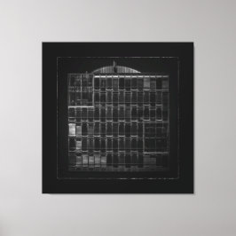 Geometrie Nr. 46 mit Rahmen Leinwanddruck